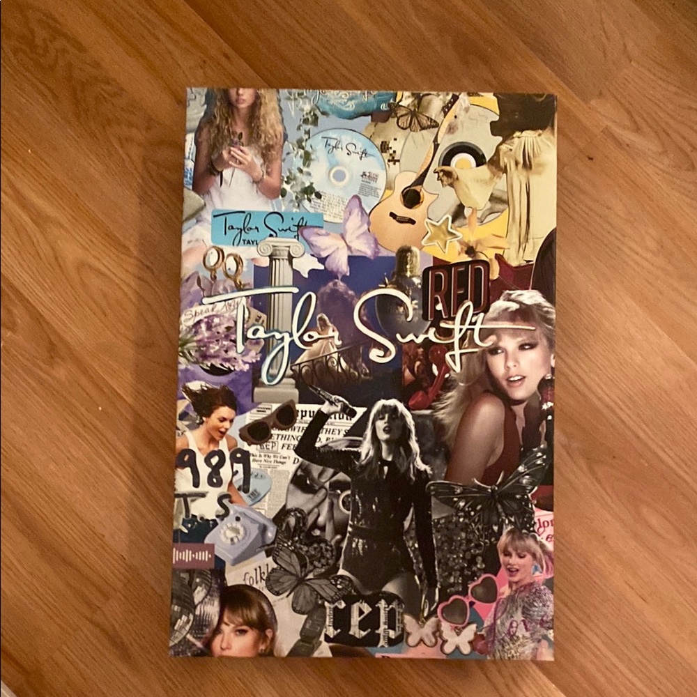 Taylor Swift Collage Art Print